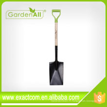 Outils de jardin court 27 &quot;bêche en bois pelle en acier